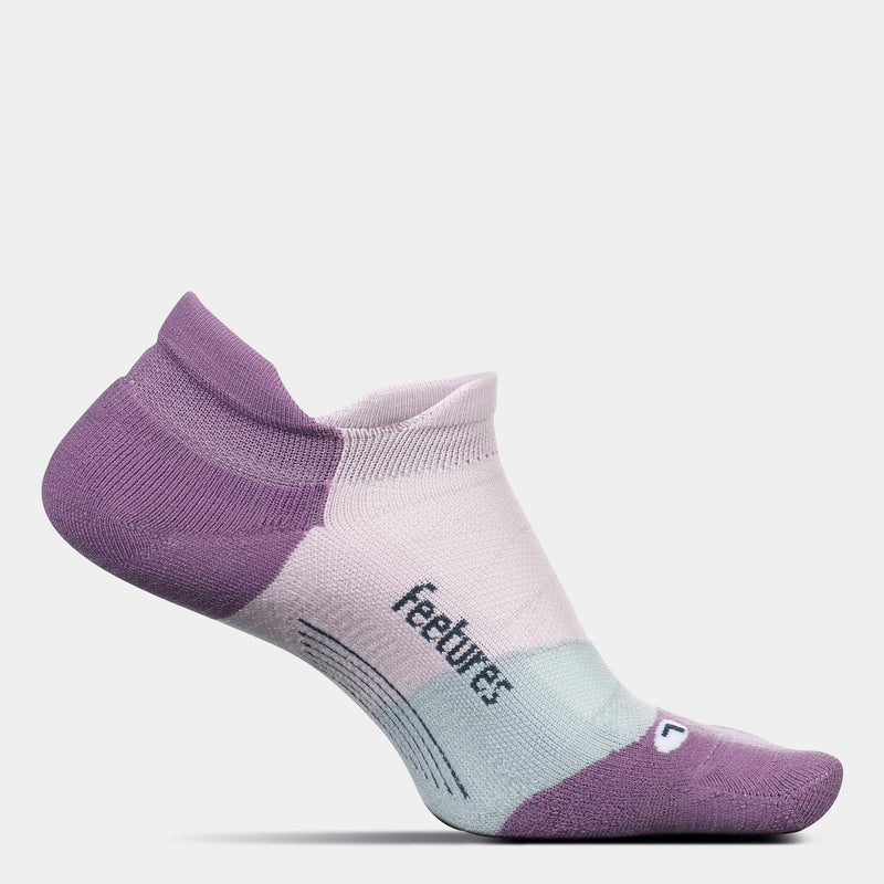 Feetures Elite Light Cushion No Show Tab Purple Nitro / Small