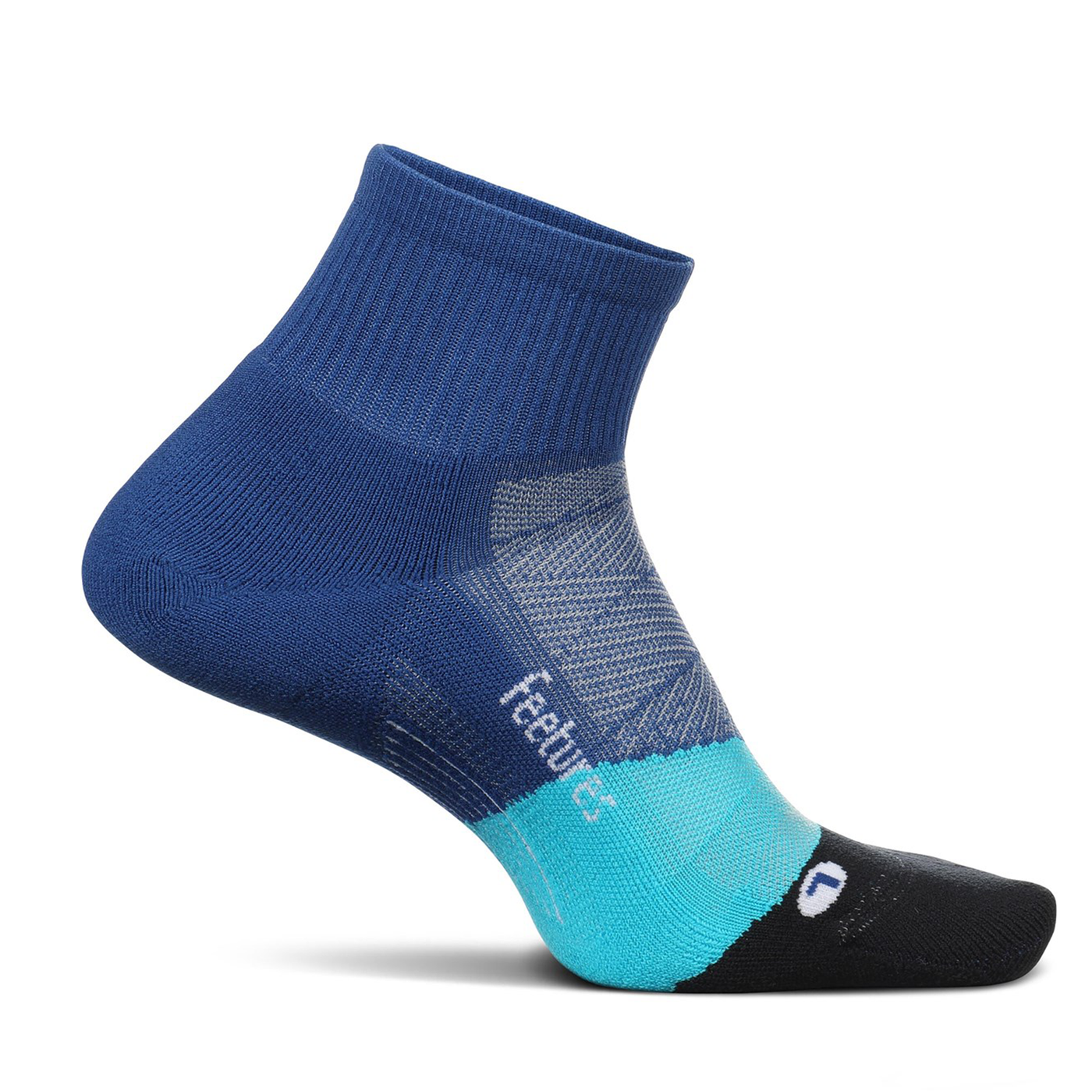 Feetures Elite Light Cushion Quarter Oceanic / S