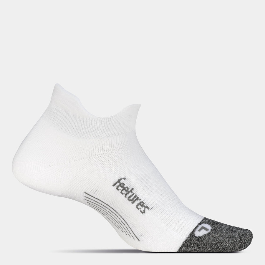 Feetures Elite Ultra Light No Show Tab White / L