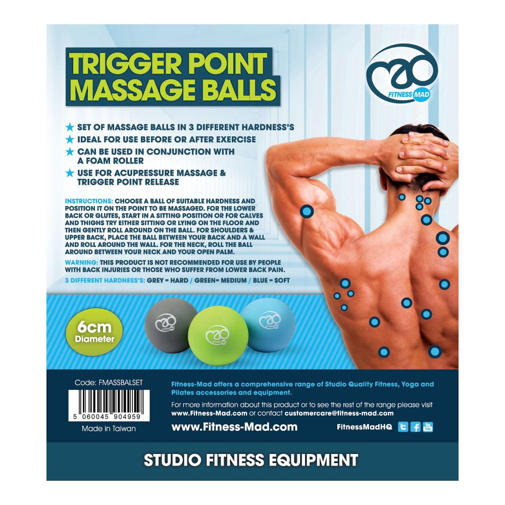 Fitness Mad Trigger Point Massage Ball Set