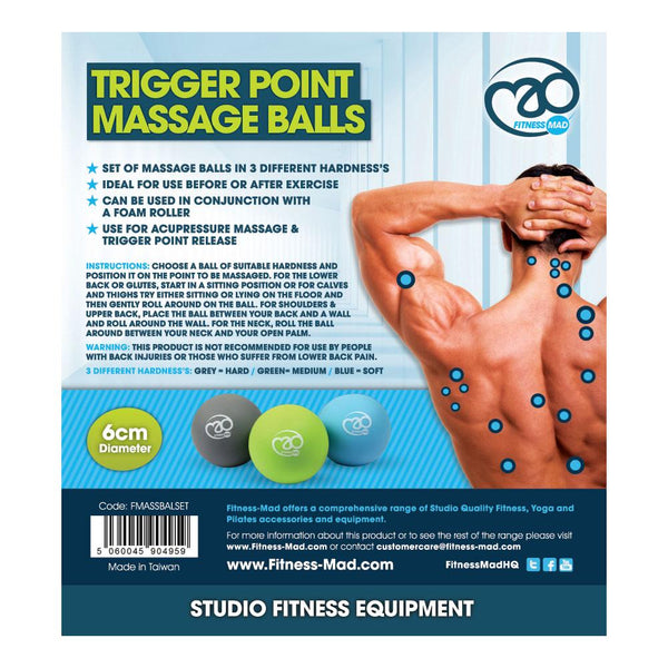Fitness Mad Trigger Point Massage Ball Set – Run Company