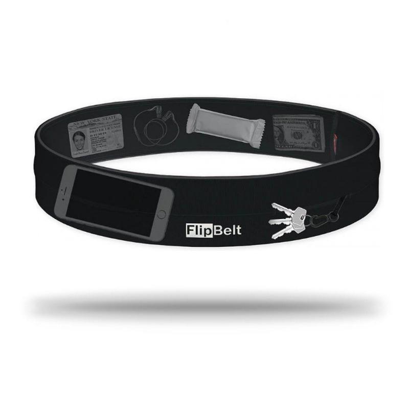 FlipBelt Classic Hydration Belt Black / X-Large