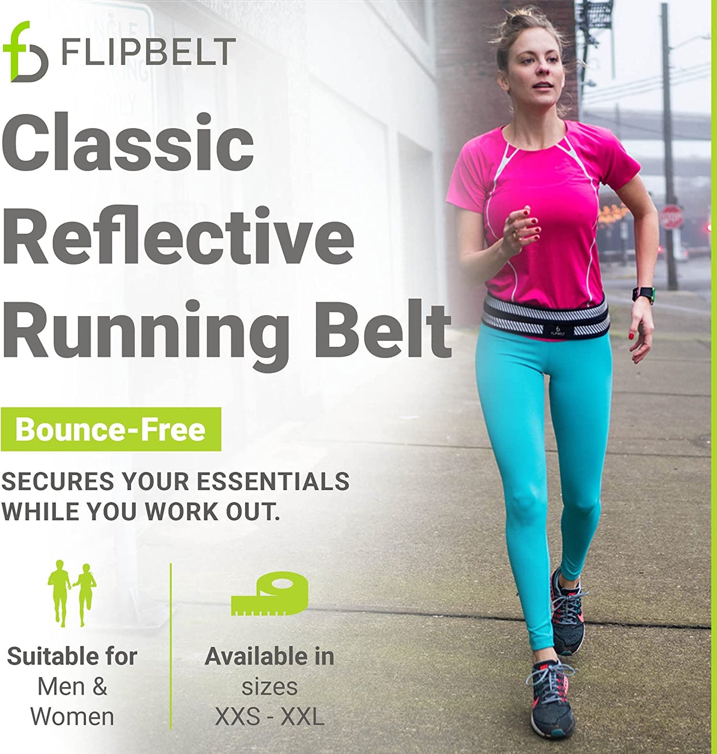 Flipbelt Classic Reflective Run Company