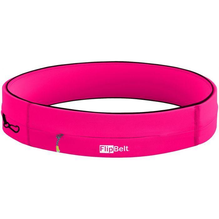 FlipBelt Zipper Hydration Belt Pink / L