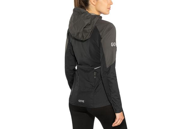 Gore Womens R7 Partial Gore-Tex Infinium Hooded Running Jacket