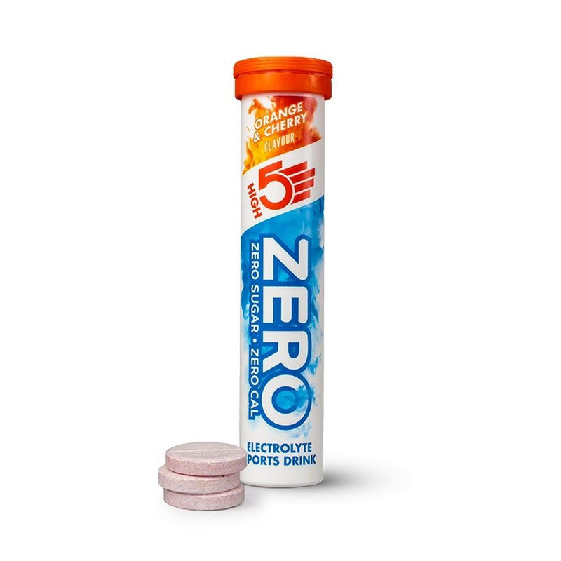 High Five Zero Electrolyte Drink Orange and Cherry