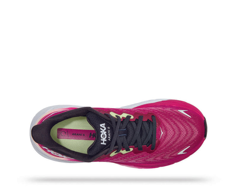 Hoka Womans Arahi 6 Wide Running shoe