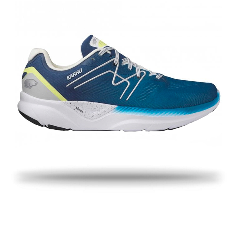 Karhu Mens Fusion Ortix Running Shoe Ensing Blue | Saxony Blue / 7.5