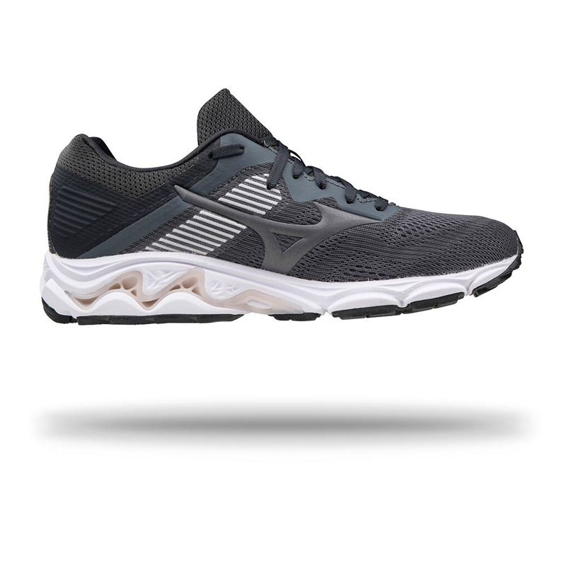 Mizuno Womens Wave Inspire 16 Running Shoe Castlerock|QShade|SBlue / 7