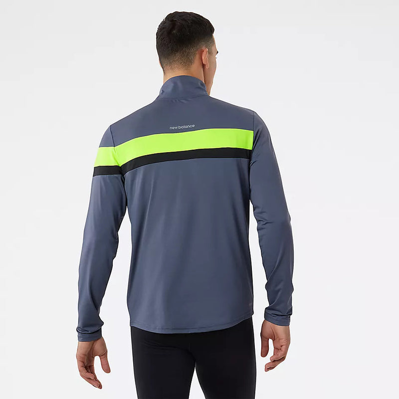 New balance long sleeve running top cheap