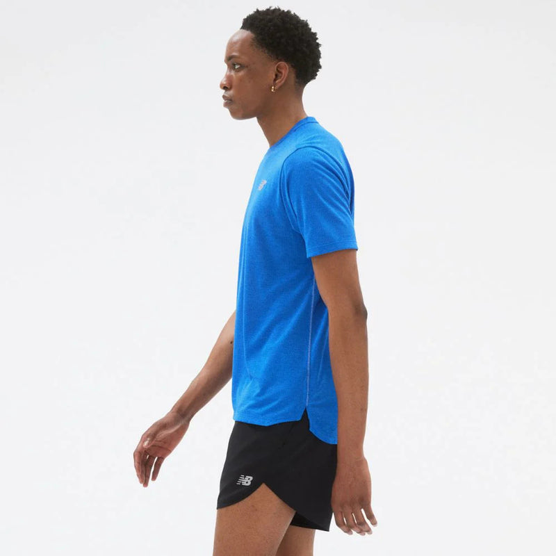 New Balance Mens Impact Run Short Sleeve Run Company