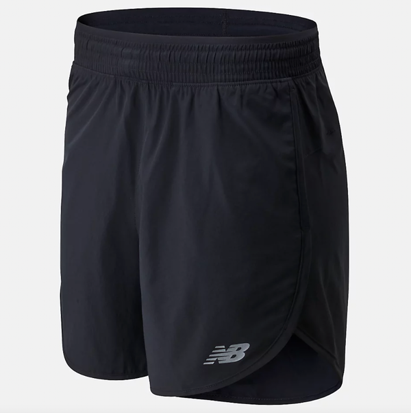 New Balance Womens Accelerate Short 5in Black / XS