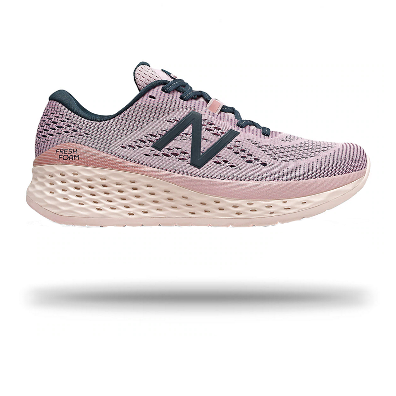 New Balance Womens FF More Running Shoe Twilight Rose With Supercell/Oxygen Pink / 5