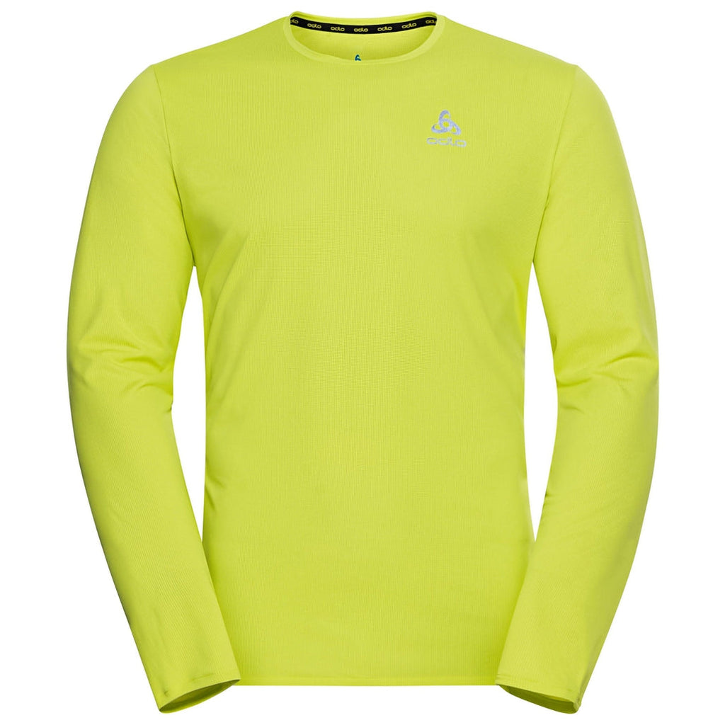 yellow long sleeve base layer