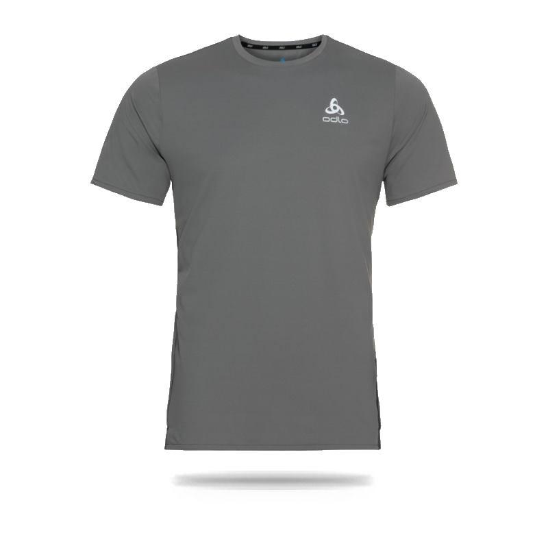 Odlo Mens S/S Chill-Tec Zeroweight Running T-Shirt Odlo Steel / S