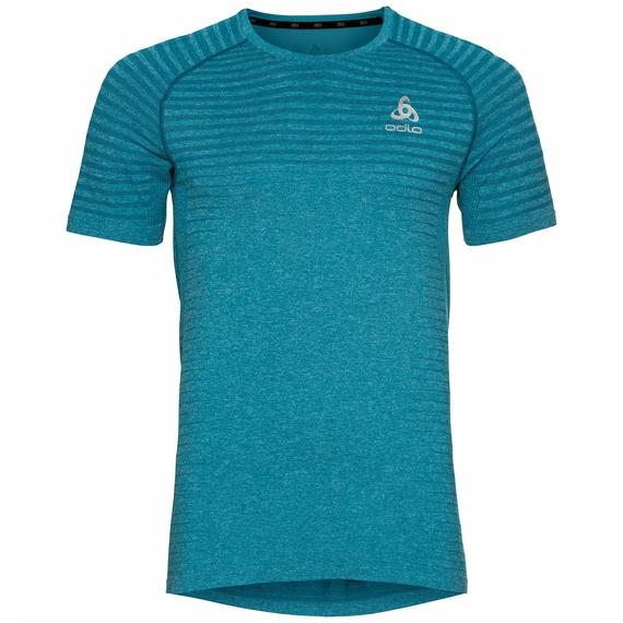 Odlo Mens Seamless Element Short Sleeve T-Shirt S / Sea Melange