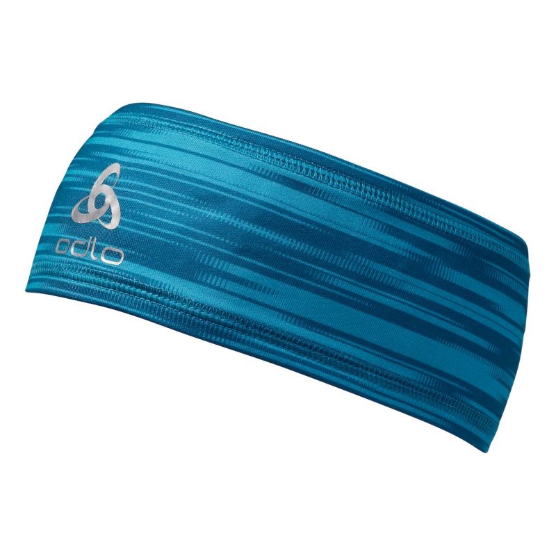 Odlo Unisex Polyknit Light Eco Headband Deep Dive | Stunning Blue