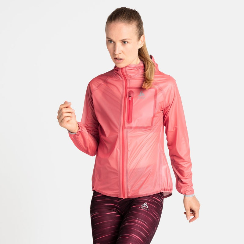 Odlo Womens Zeroweight Dual Dry Waterproof Running Jacket