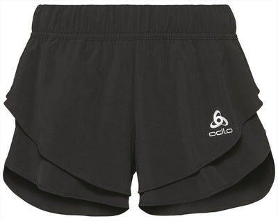 Odlo Zeroweight Split Women's Running Shorts Black / XS