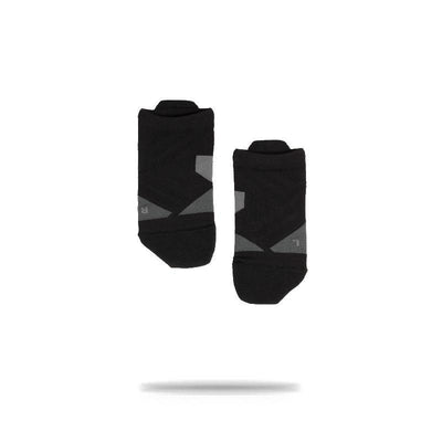 On Mens Low Sock Black/Shadow / S