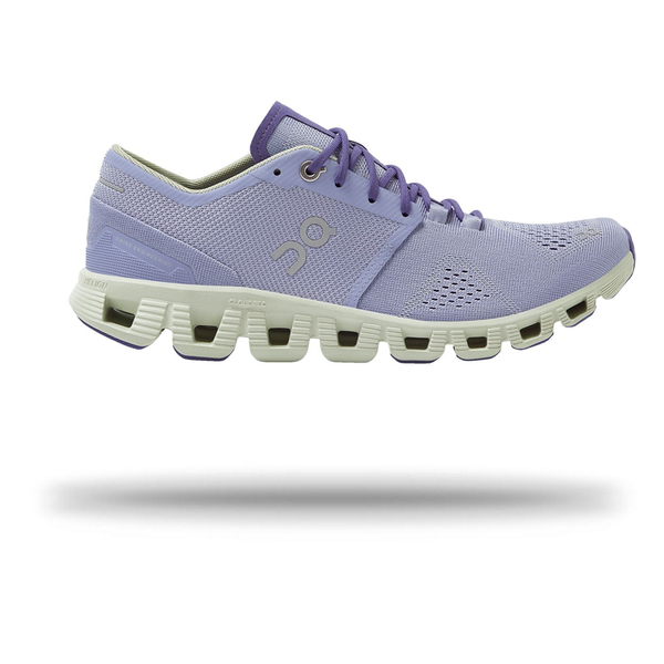 On Womens Cloud X Running Shoe Lavender/Ice / 6.5