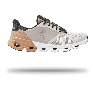 On Womens Cloudflyer 2021 Running Shoe Glacier | Rosebrown / 4