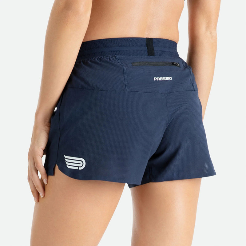 Asics Womens Running Brief size XS navy blue new track and field