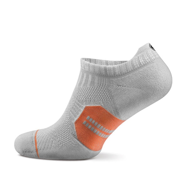 Rockay Accelerate Ankle Sock Large / White/Papaya