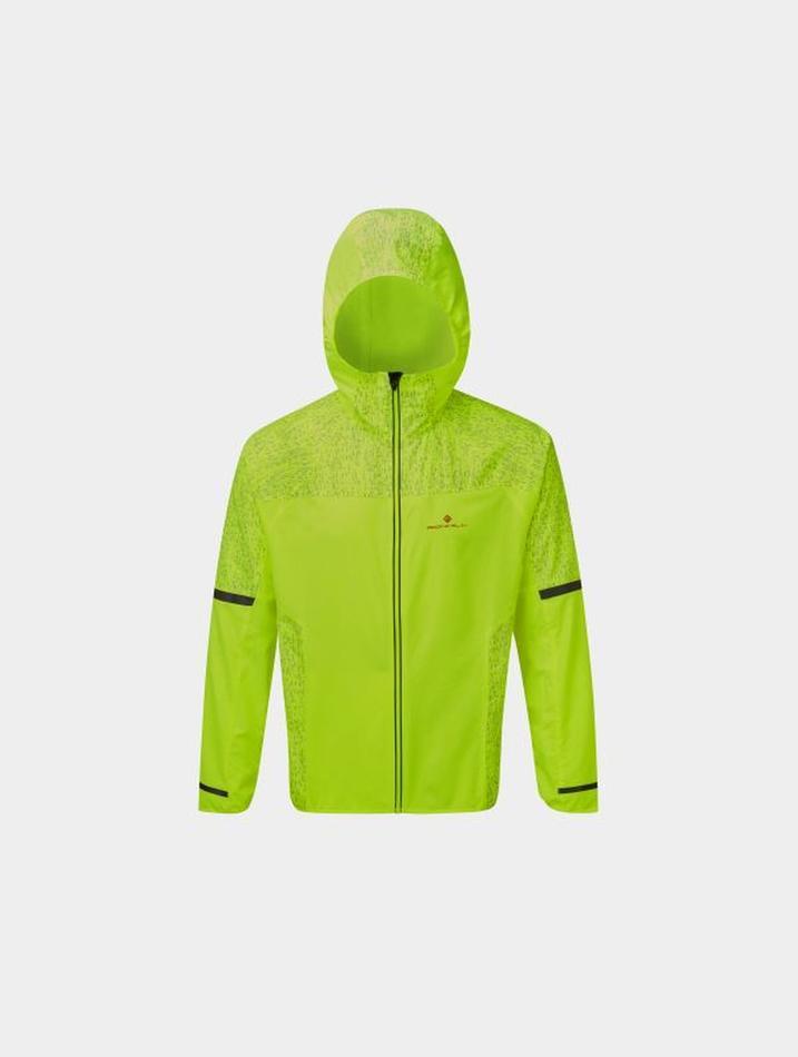 Ron Hill Mens Night Runner Jacket S / FLYELLOW/FLME/REFLECT