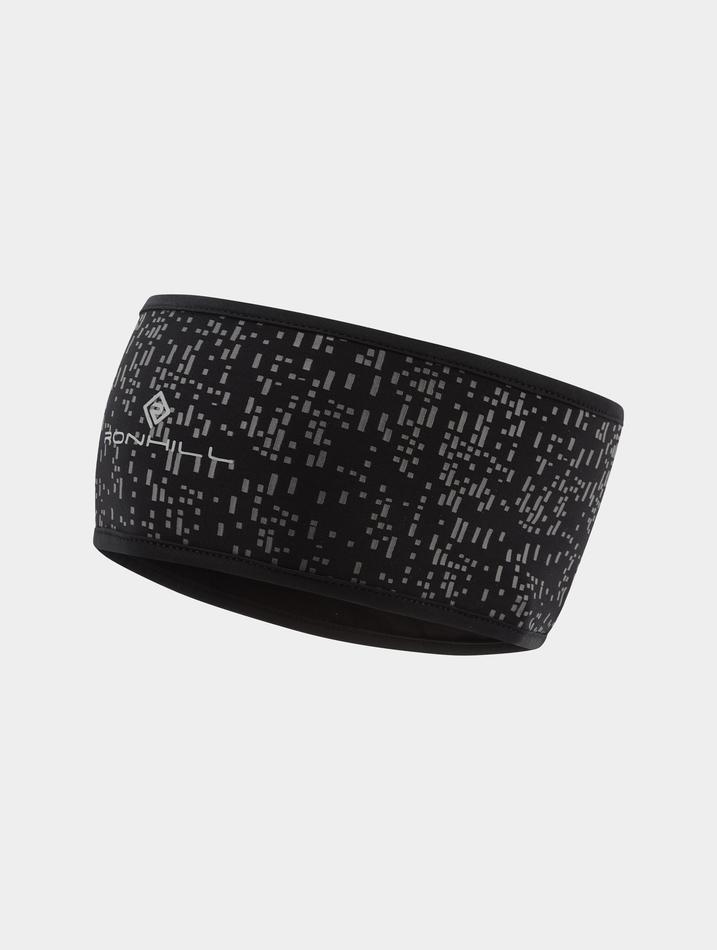 Ron Hill Night Runner Headband One Size / BLACK/REFLECT