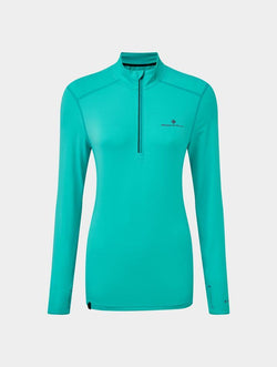 Ron Hill Womens Tech Thermal 1/2 zip Tee