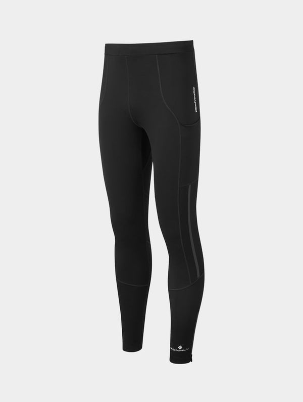 Ronhill Mens Tech Revive Stretch Tights All Black / Small