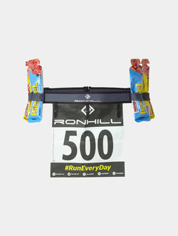 Ronhill Race Number Belt Charcoal/Black