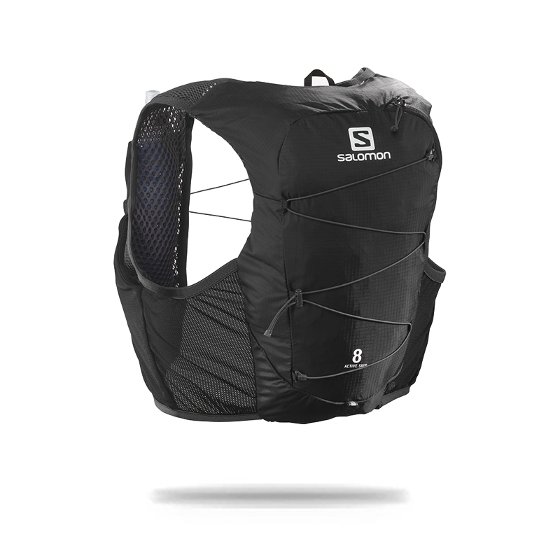Salomon Active Skin 8 Set Running Backpack Black / S