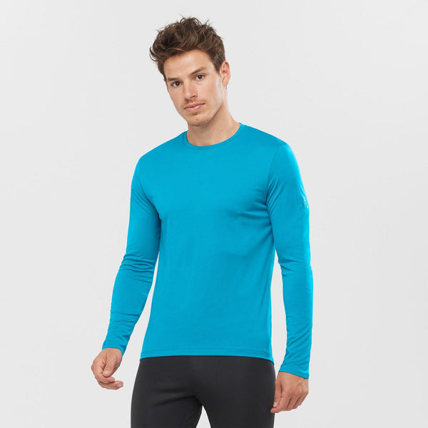 Salomon Mens Agile LS Running Top