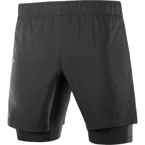 Salomon Men's XA Twinskin Running Shorts Black / Small
