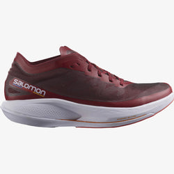 Salomon Mens Phantasm Running Shoe Red/Purple/Orange / 9.5