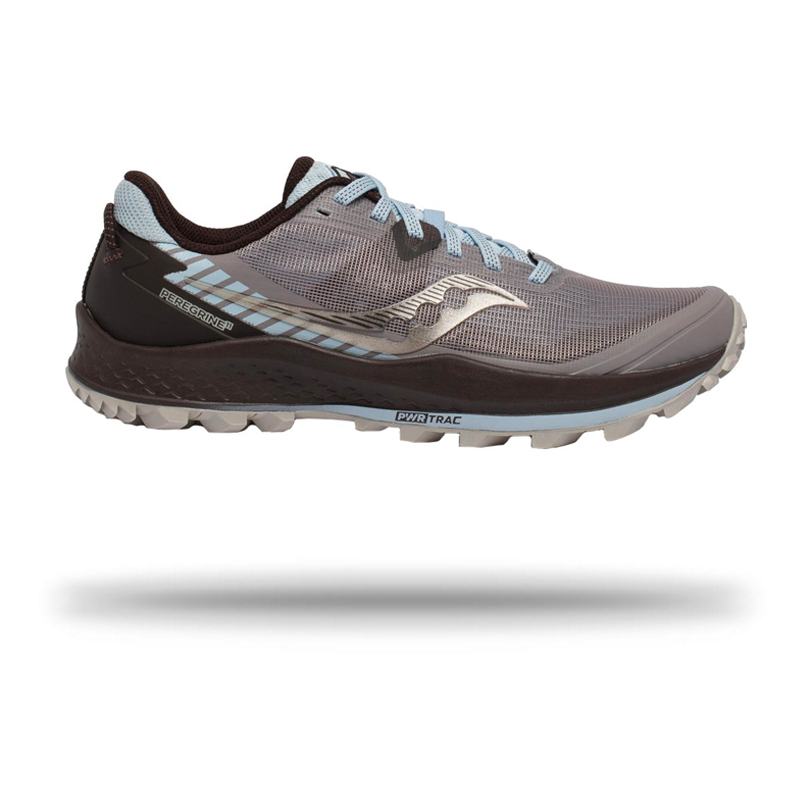 thumbnail image 2 of Saucony Women’s Peregrine 11 Trail Running Shoes – Grippy PWRTRAC Lugs, Responsive PWRRUN Cushioning & Protective Upper For Rugged Terrain 2 of 9