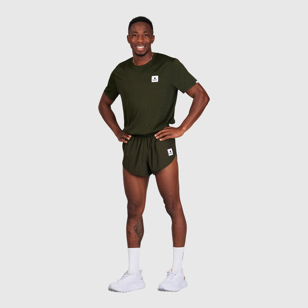 SaySky Men's Clean Combat T-Shirt Green / Medium