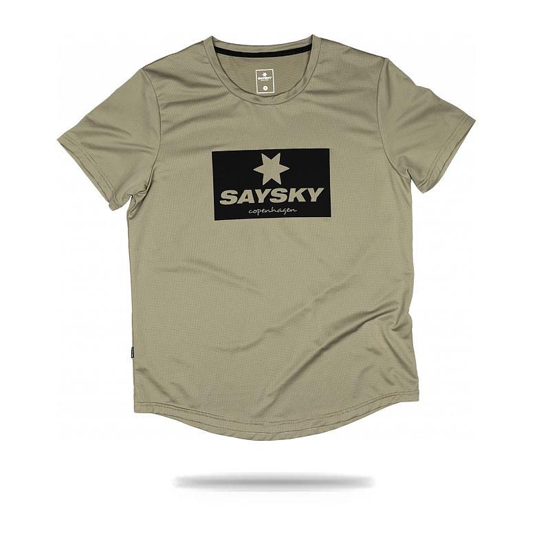 Saysky Unisex Box Combat Tee Silver Sage / XS