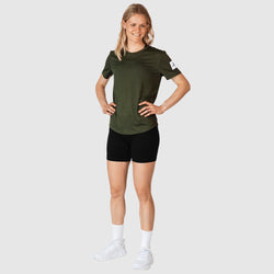 Saysky Women's Clean Combat T-Shirt Dusty Olive / XS