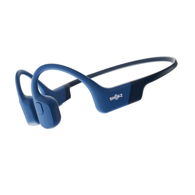 Shokz Openrun Bone Conduction Headphones. Blue