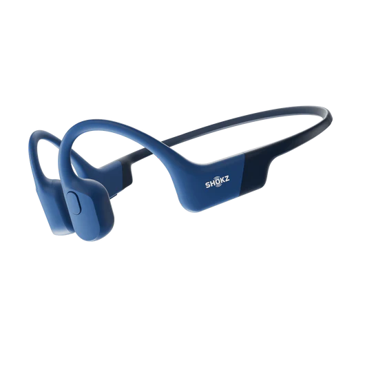 Shokz Openrun Bone Conduction Headphones. Blue