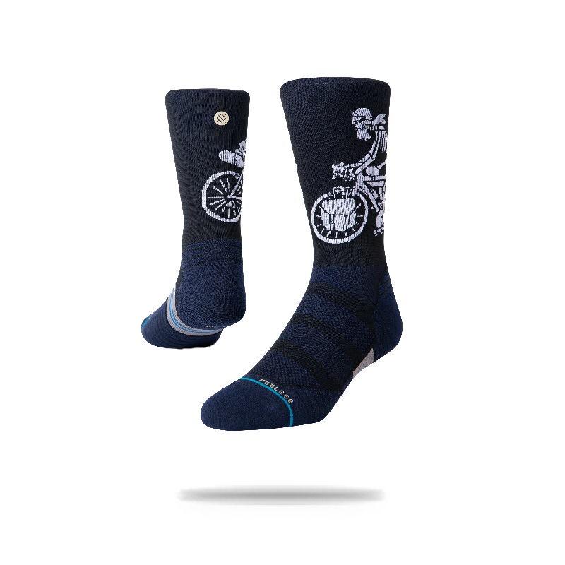 Stance Mens Anton Vagabond Crew Running Sock M