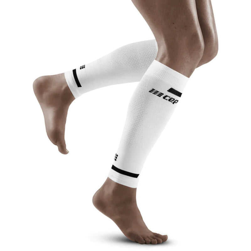 The Run Compression Calf Sleeves  Women's 4.0 White / Small