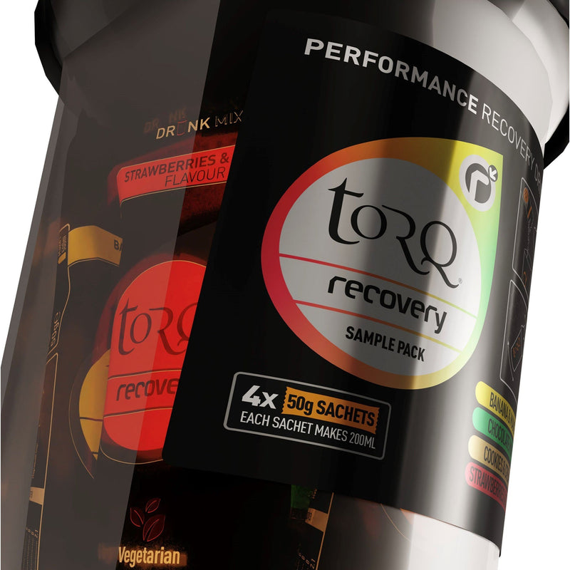 Torq Recovery Mixer Bottle (4 Pack Mixed Flavours) Mixed